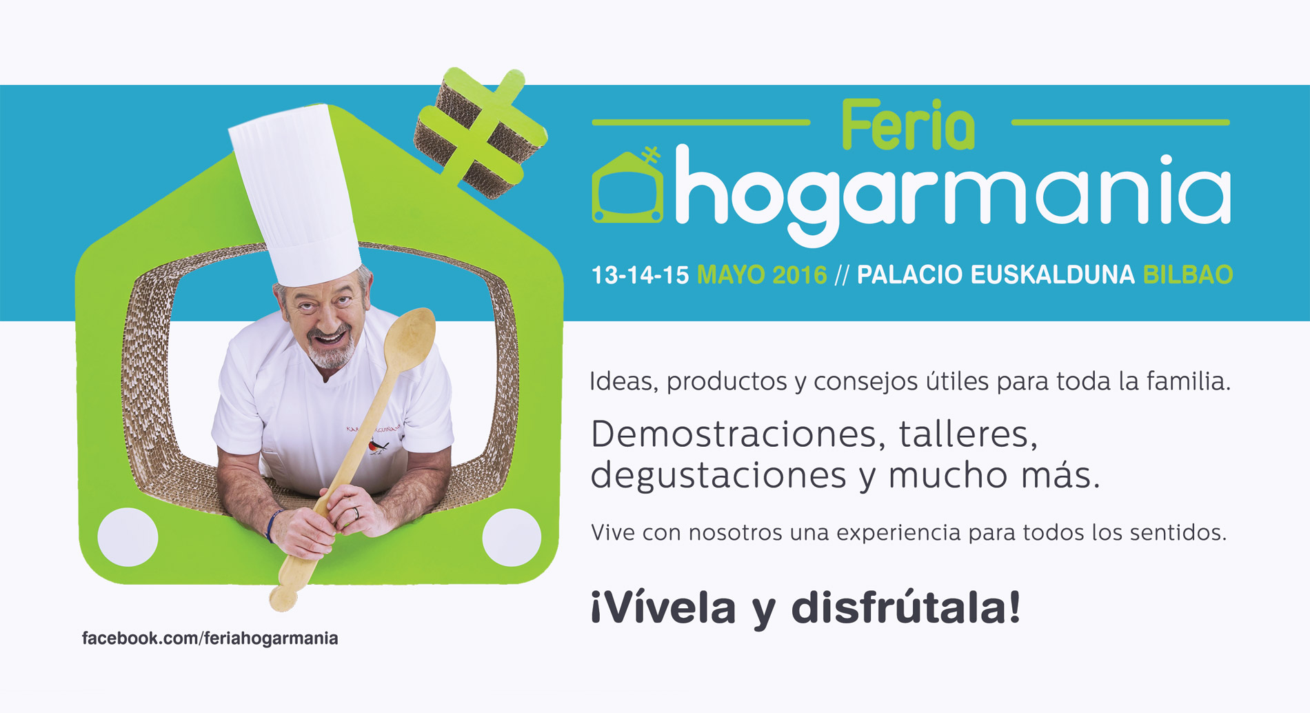 Emisiones en directo de la Feria Hogarmania del domigo 15 de mayo